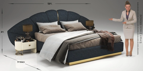 Blue Blonde Bed - Bed