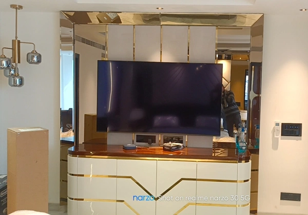 Iglesias White Slate Console
