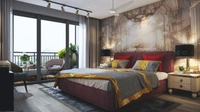 Luxuriance Bedroom - Wallpapers