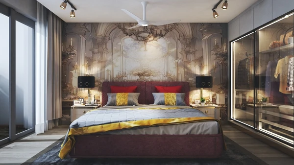 Luxuriance Bedroom - Wallpapers