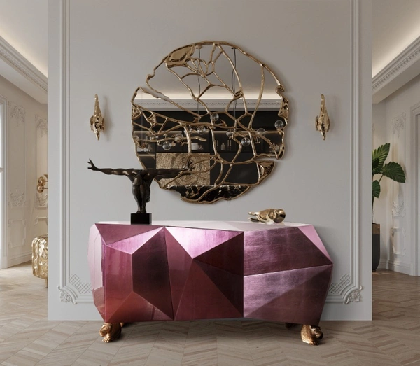 Geometric console