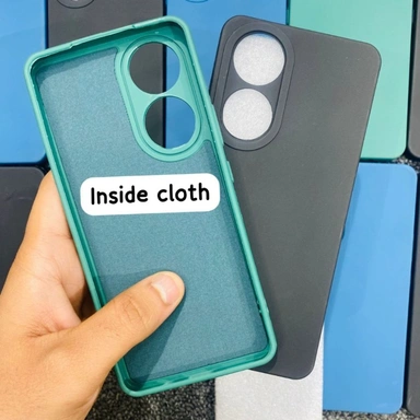 Inside Cloth Silicon Case