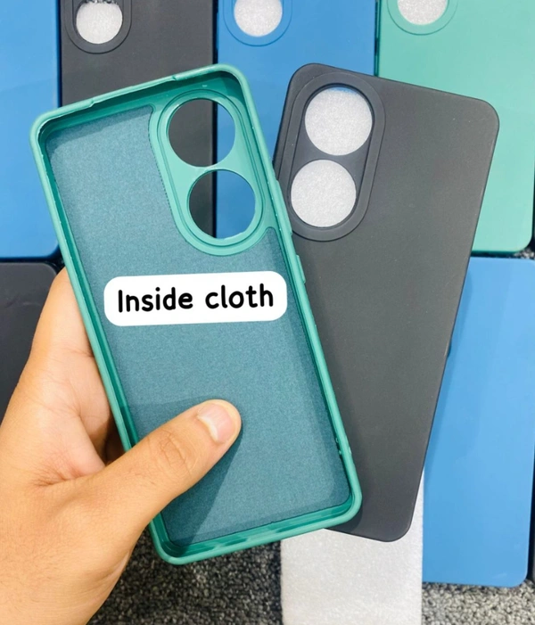 Vivo Inside Cloth Silicon Case - T2