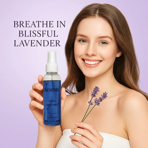 Lilac Body Mist | Travel Friendly - Long Lasting Fragrance for Men & Women | 110 ml