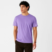 Aramas Originals Premium Cotton T-Shirt for Men | Soild Lavender - XL, Lavender, 220g, 1