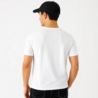 Aramas Originals Premium Cotton T-Shirt for Men | Soild White - XL, White, 220g, 1