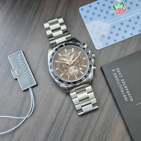 Heuer Carrera Quartz Chronograph.