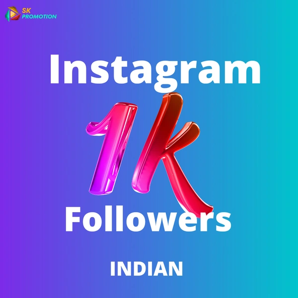1k Instagram Indian Followers 