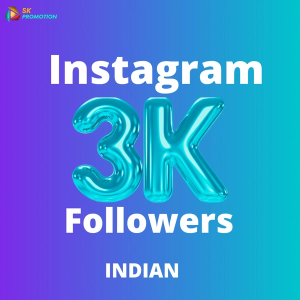 3k Instagram Indian Followers 