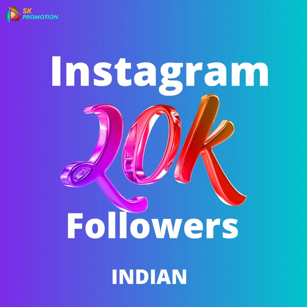 20k Instagram Indian Followers 