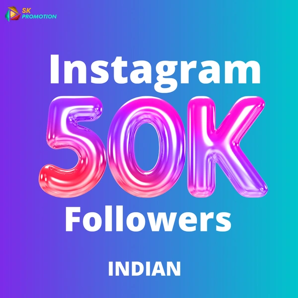 50k Instagram Indian Followers 