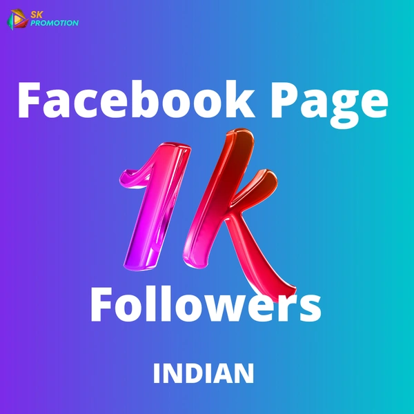 1k Facebook Page Followers IND