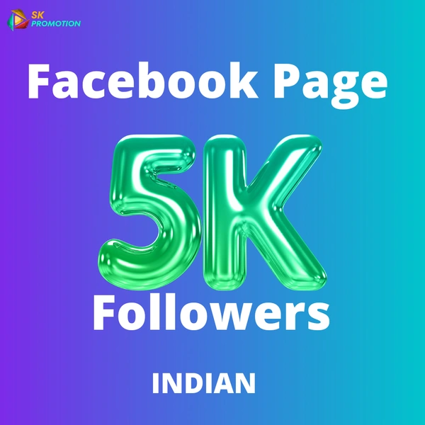 5k Facebook Page Followers IND