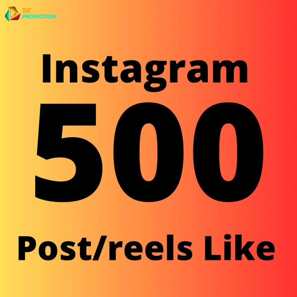 500 Post/Reels Likes World Wide 