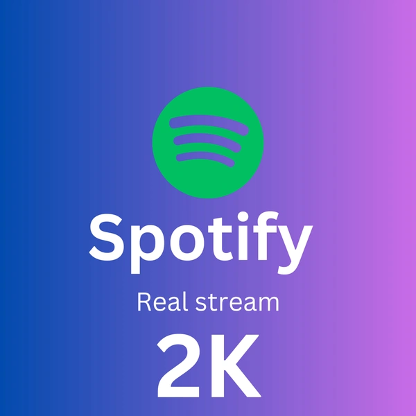 Spotify Real Stream ( Playlist Stream ) - 2K Stream