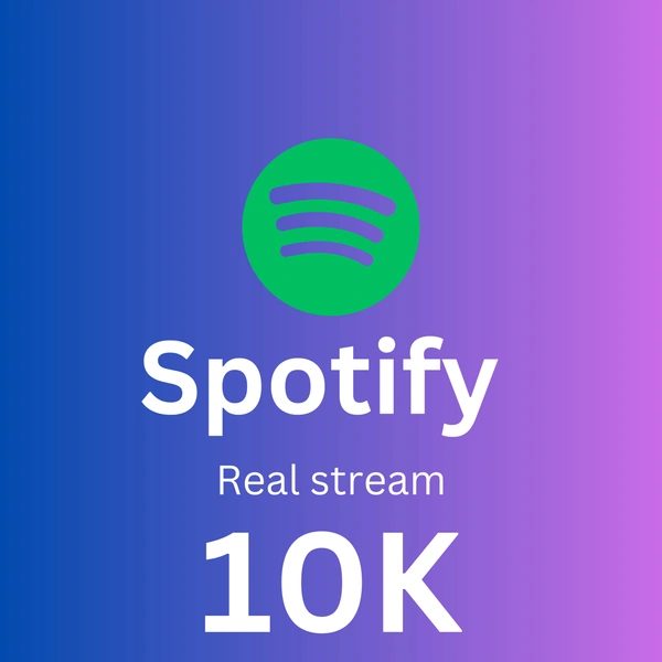 Spotify Real Stream ( Playlist Stream ) - 10k Stream
