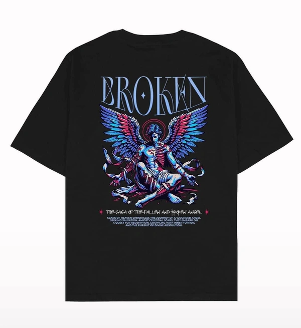 Broken Angel Oversized T-shirt - S