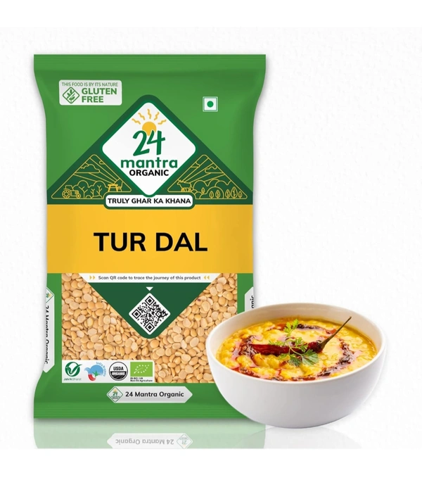 24 Mantra Organic Tur Dal  - 1kg
