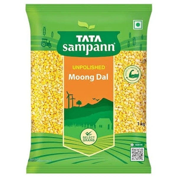 TATA Sampann Unpolished Moong Dal  - 1kg