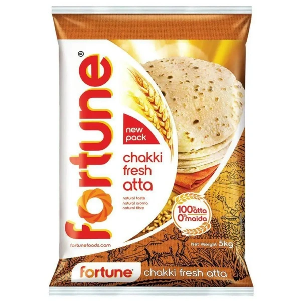 Fortune Chakki Fresh Atta  - 5kg