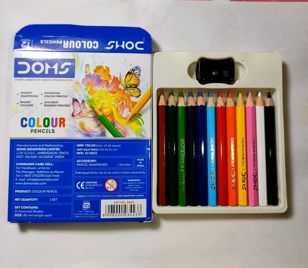 Doms Colour Pencil  - 12pc