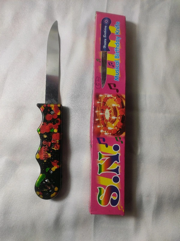 Birthday Knife with music Happy Birthday to you