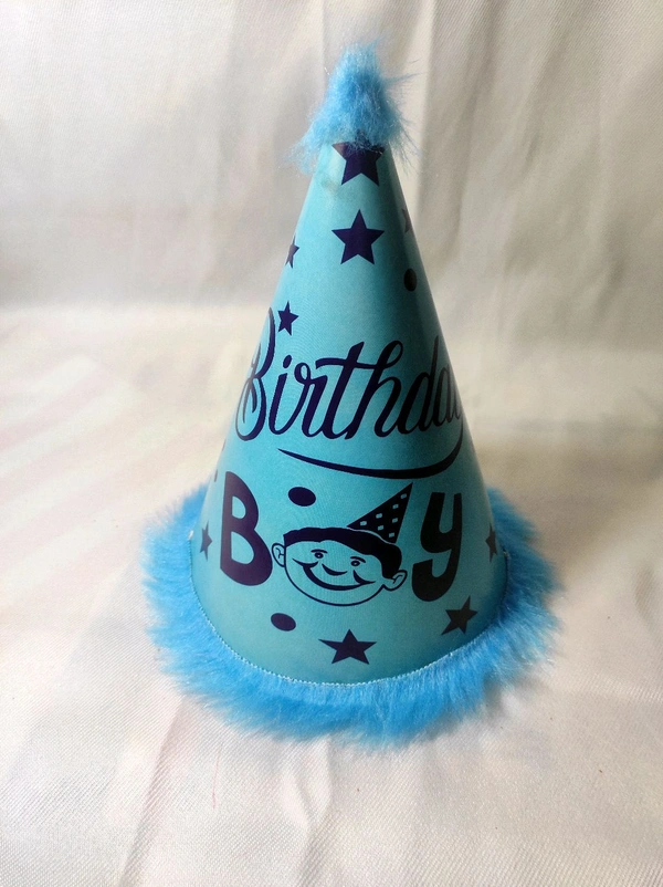 Cap Topi Birthday Boy - Dodger Blue