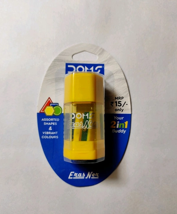 Doms Erasner Eraser plus sharpner