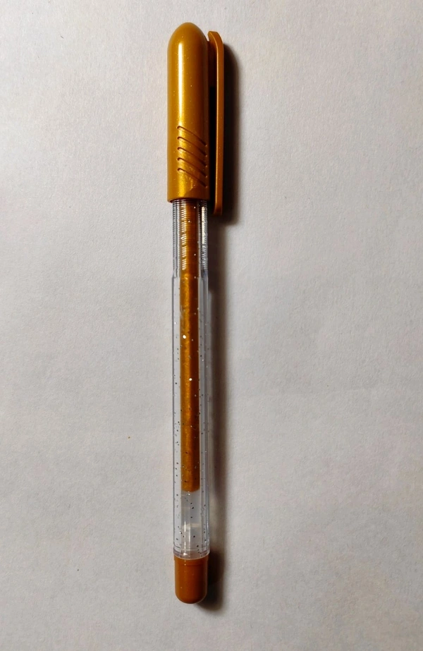 Goldex Glitter Pen - Golden