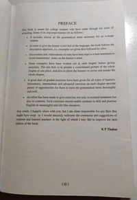 A Practical Guide To English Grammar KP Thakur 