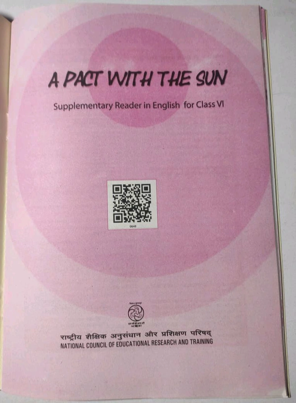 NCERT Class 6 English A Pact With The Sun Supplementary Reader in English