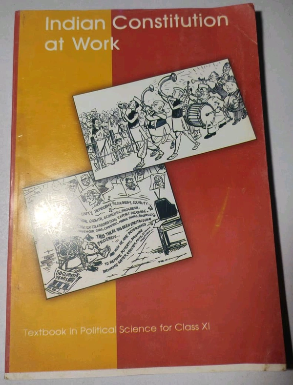 NCERT Class 11 Political Science Indian Constitution at Work