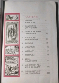 NCERT Class 11 Political Science Indian Constitution at Work