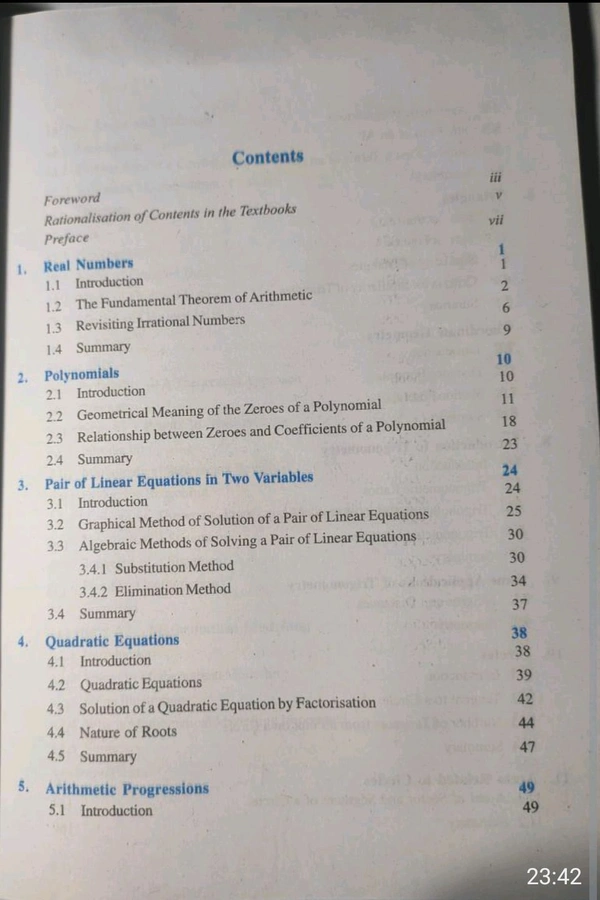 NCERT Class 10 Mathematics 