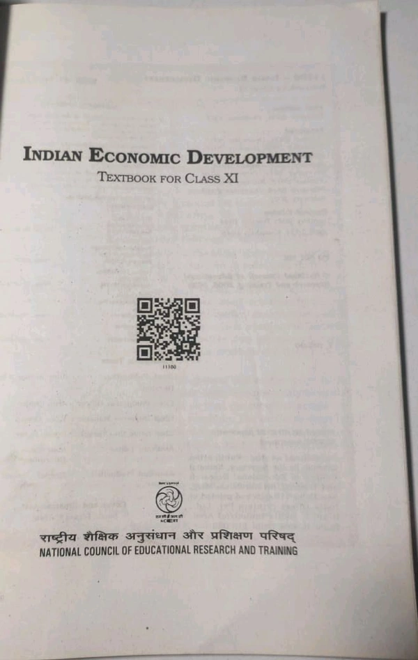 NCERT Class 11 Indian Economic Development