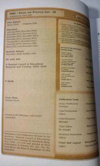 NCERT Class 8 Social Science Social and Political Life - 3