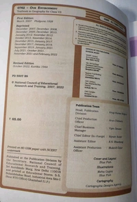 NCERT Class 7 Social Science Our Environment