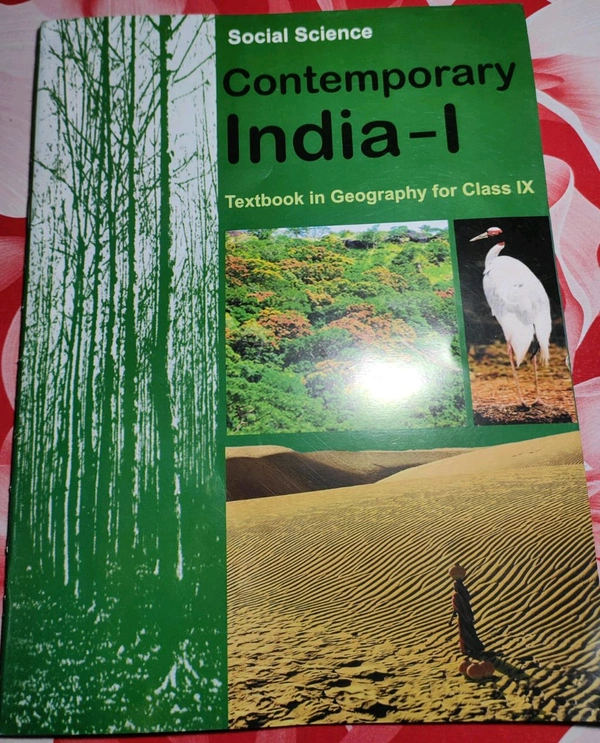 NCERT Class 9 Social Science Geography Contemporary India - 1