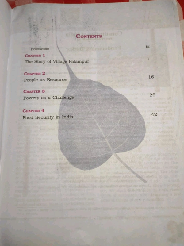 NCERT Class 9 Economics