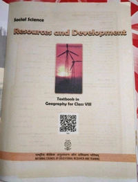 NCERT Class 8 Geography Social Science Resources and Development