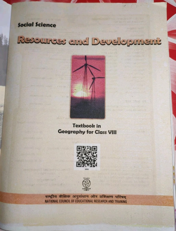 NCERT Class 8 Geography Social Science Resources and Development