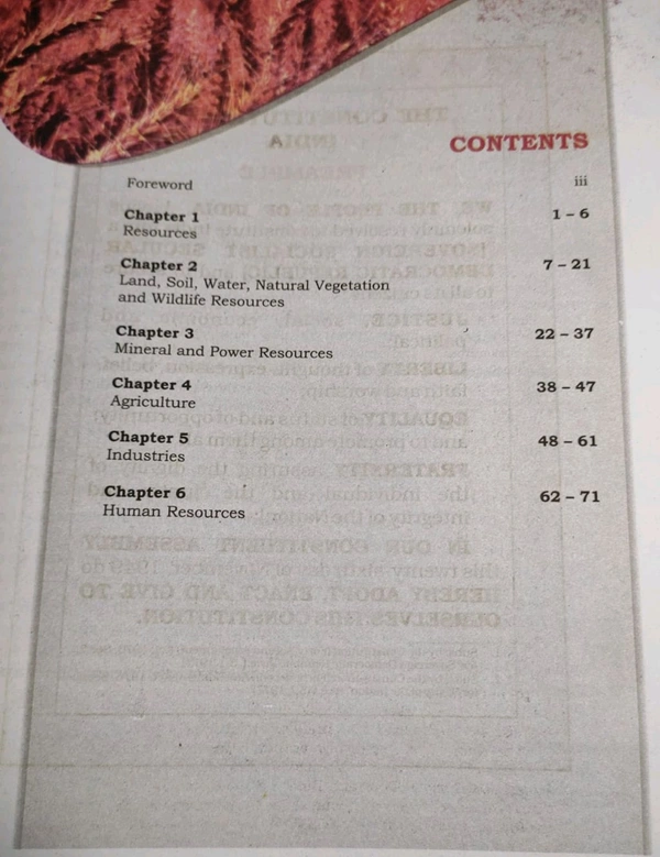 NCERT Class 8 Geography Social Science Resources and Development