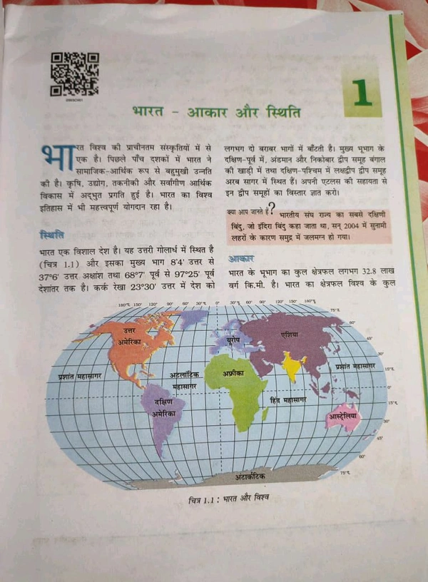 NCERT Class 9 Bhugol Samajik Vigyan Samkalin Bharat - I Geography Social Science