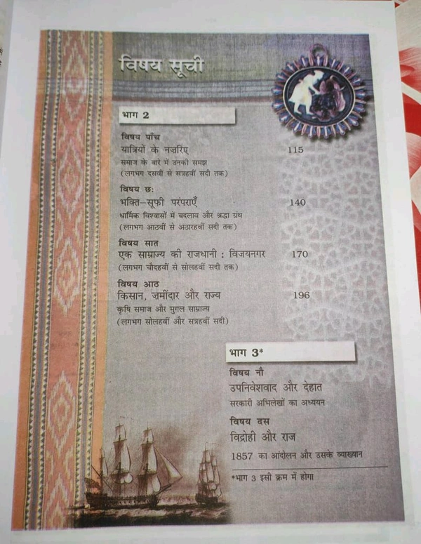 NCERT Class 12 Itihas Bhag - II  Bhartiya Itihas ke kuchh Visay Samajik Vigyan History Social Science