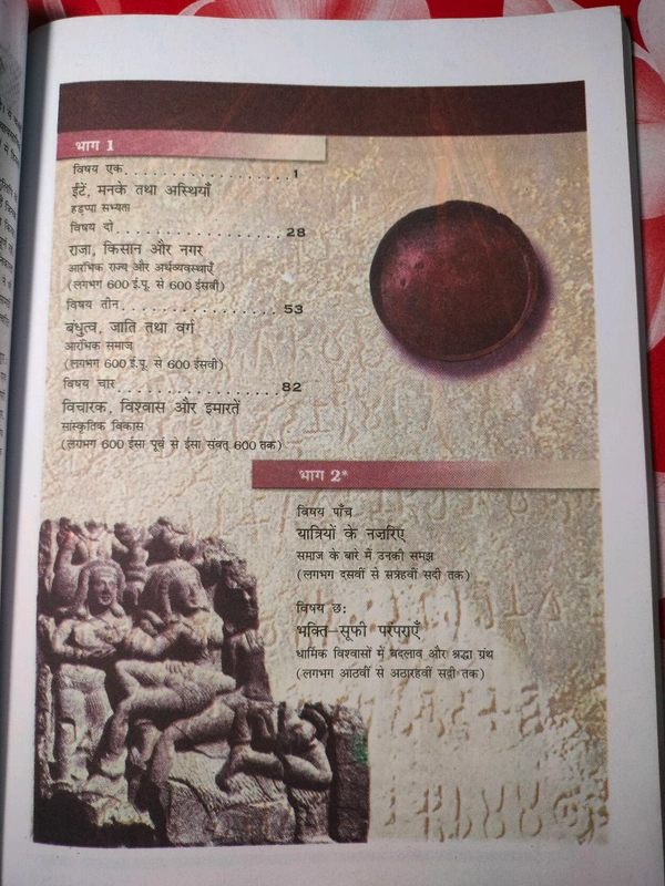 NCERT Class 12 Itihas Bhag - I Bhartiya Itihas ke kuchh Visay Samajik Vigyan History Social Science