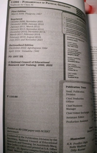NCERT Class 11 Geography Fundamentals of Physical Geography