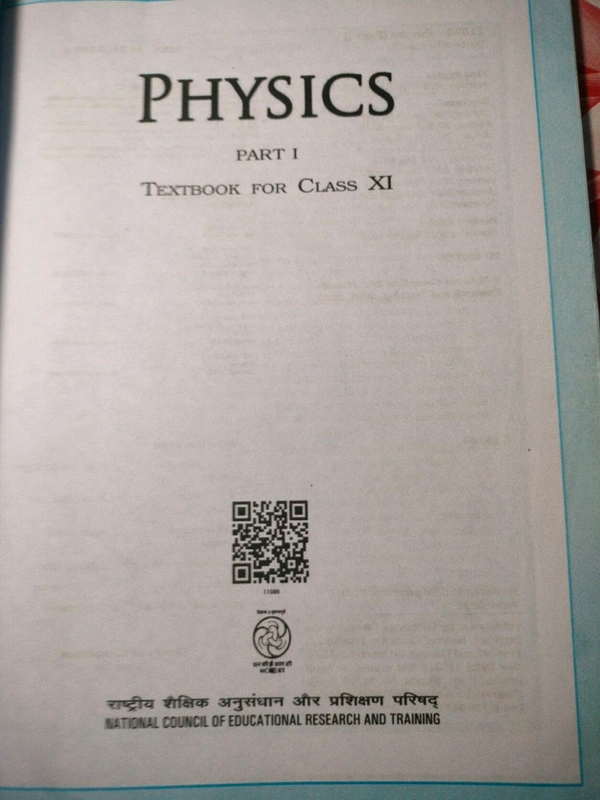 NCERT Class 11 Physics Part I