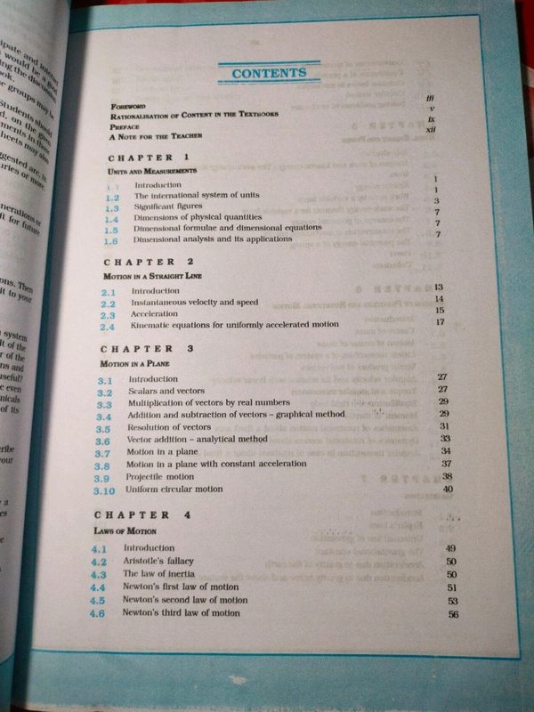 NCERT Class 11 Physics Part I