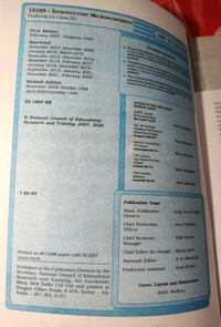 NCERT Class 12 Economics Introductory MicroEconomics 