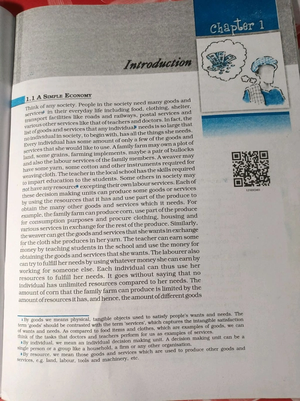 NCERT Class 12 Economics Introductory MicroEconomics 